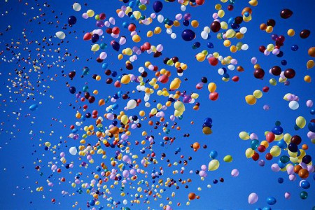 Uçan balonlar :)